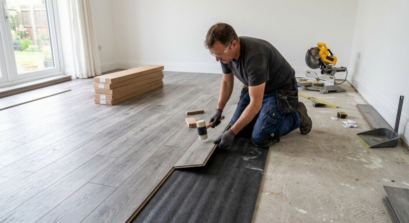 Laminate Floor Installation in Johnston, RI