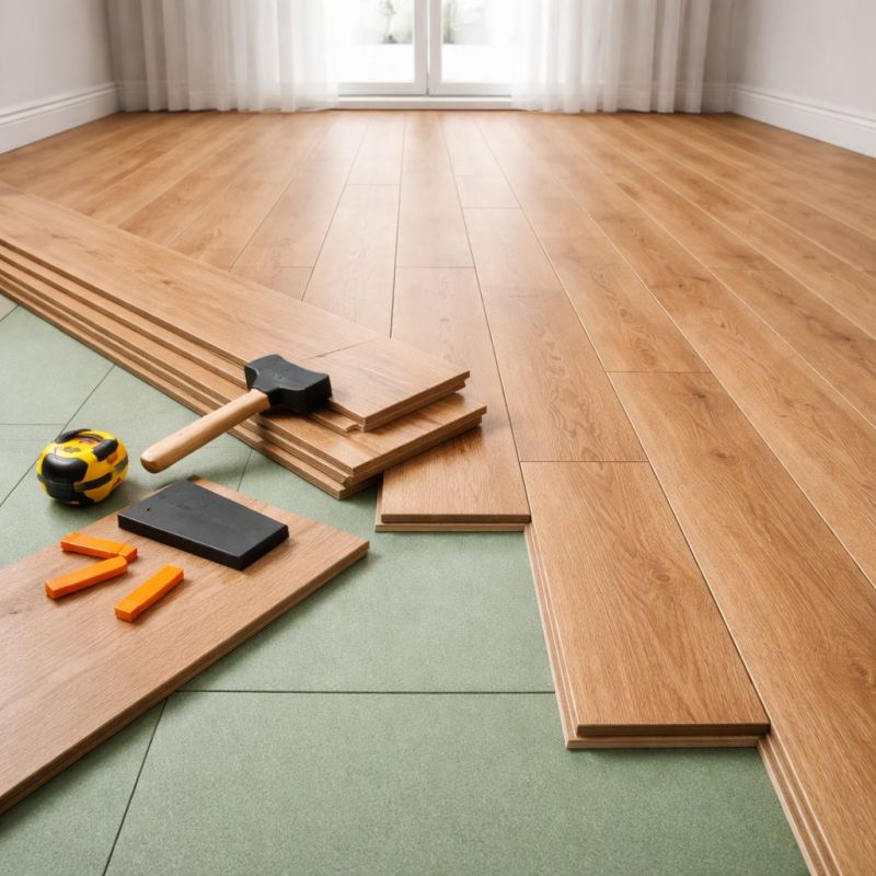 Laminate Floor Installation in Lincoln, RI
