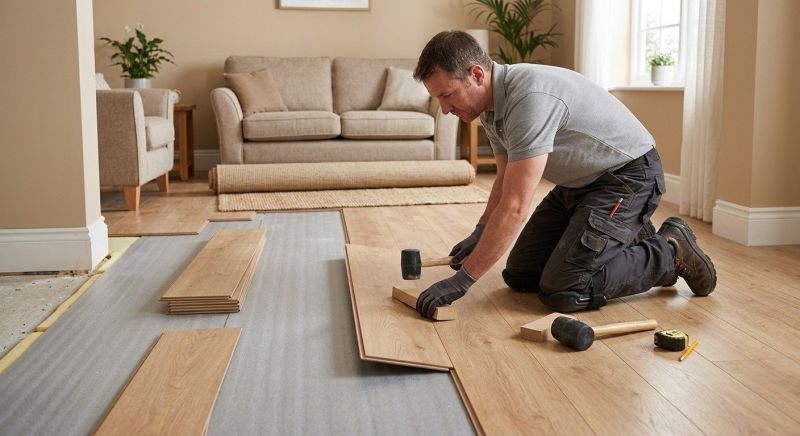 Laminate Floor Installation in Walpole, MA
