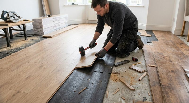 Laminate Floor Replacement in Chepachet, RI