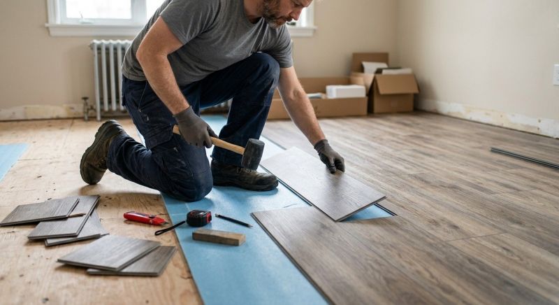 Linoleum Floor Installation in Blackstone, MA
