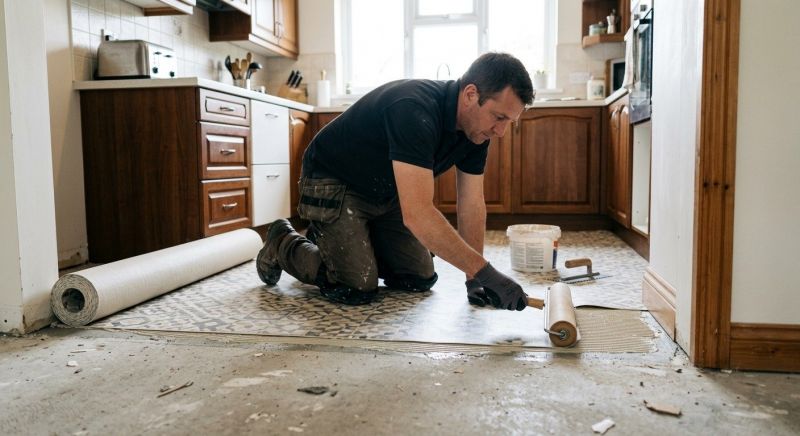 Linoleum Floor Installation in Dighton, MA