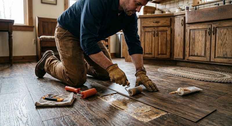 Linoleum Floor Installation in Medway, MA