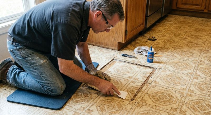 Linoleum Floor Installation in Seekonk, MA