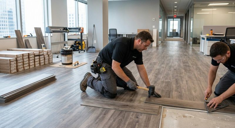 Linoleum Floor Installation in West Warwick, RI