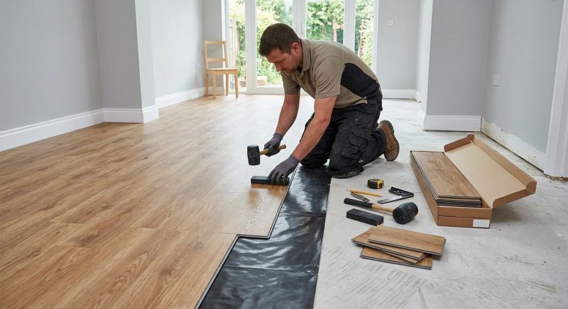 Luxury Vinyl Tile Installation in Plainville, MA