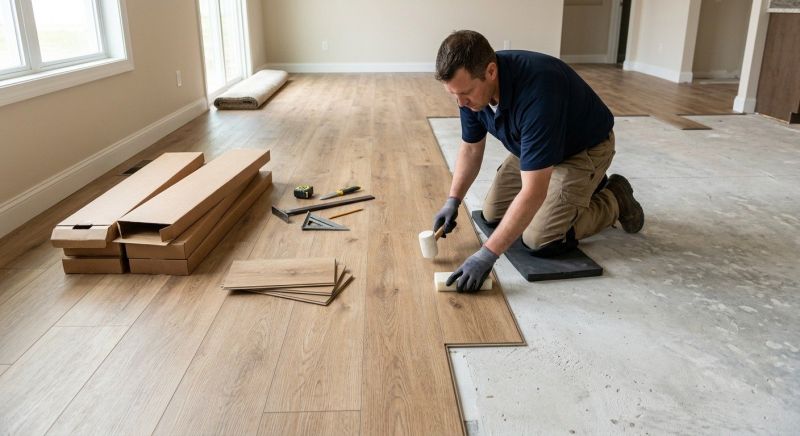 Lvt Flooring Installation in Exeter, RI