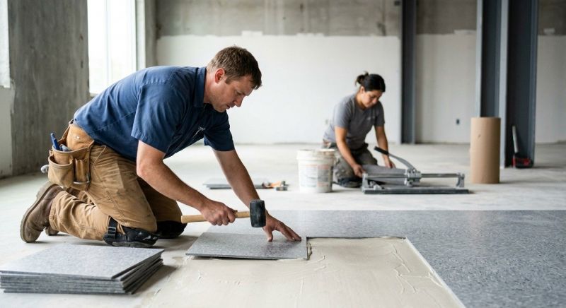 Lvt Flooring Installation in Foxboro, MA