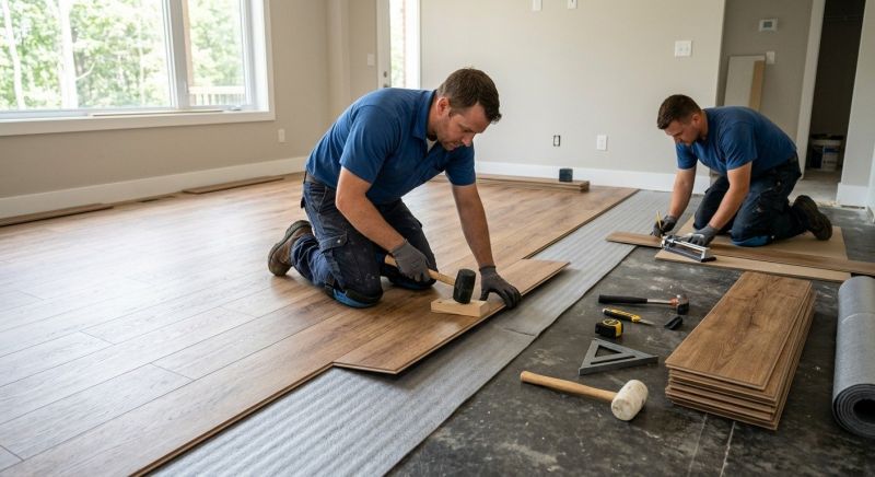 Vinyl Flooring Installation in Bellingham, MA