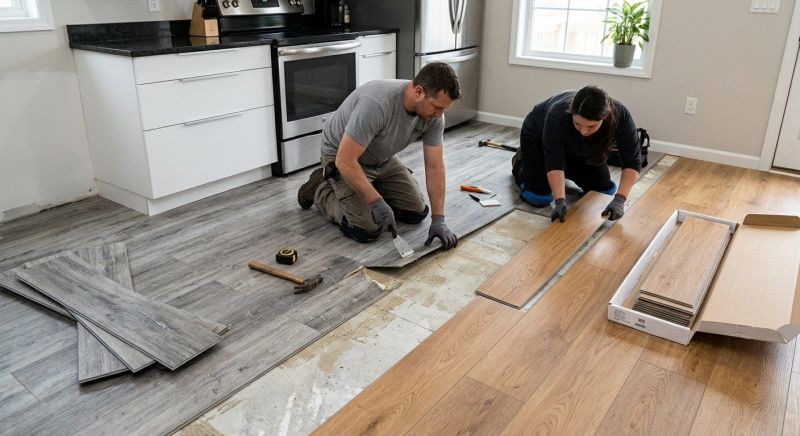 Vinyl Tile Replacement in East Providence, RI